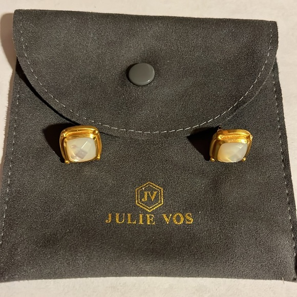 Julie Vos Gold Stud Earrings - Picture 5 of 5